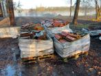 Partij dakpannen van gesloopte schuur., Gebruikt, Steen of Klei, Ophalen of Verzenden, 15 m² of meer