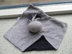 Knuffeldoek konijn Bambino van Kruidvat grijs/donkerblauw, Ophalen of Verzenden, Zo goed als nieuw, Konijn