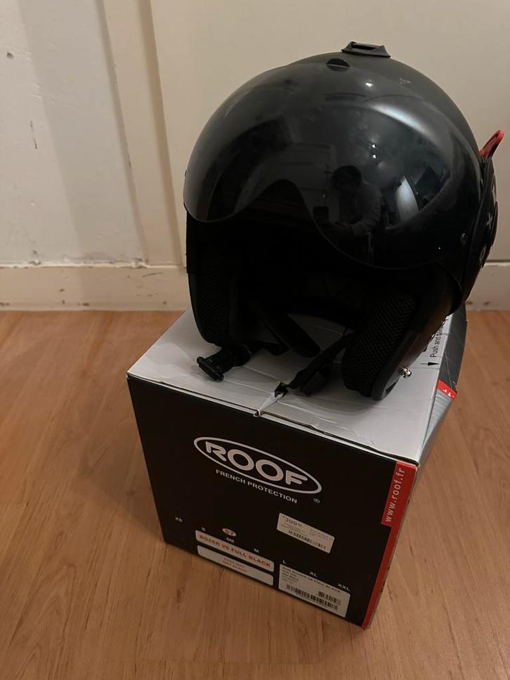 Roof Boxer V8 Helm, Motoren, Kleding | Motorhelmen, Heren, Systeemhelm, S, Overige merken, Tweedehands, Ophalen