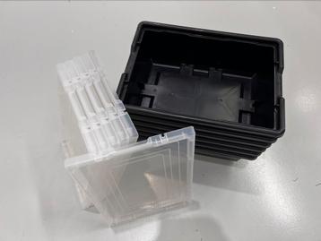 LEGO opbergbox medium zwart 6 stuks beschikbaar voor biedingen