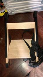 Stokke handysitt zwart, Ophalen of Verzenden, Gebruikt, Meegroeistoel, Gordel(s)