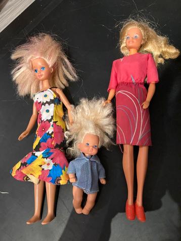 Vintage retro Barbies barbiepoppen Mattel Skipper Shelly pop beschikbaar voor biedingen