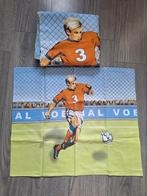 1 pers. dekbedovertrek, op de vouwen lichte verkleuring!, Gebruikt, Dekbedovertrek, Ophalen of Verzenden, Overige kleuren