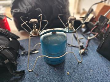 Kookstel met lege gasfles! beschikbaar voor biedingen