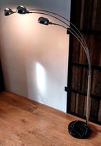 Mooie vloerlamp, chroom, 3 armen. Home Sweet Home., Gebruikt, Ophalen of Verzenden, Metaal, 150 tot 200 cm