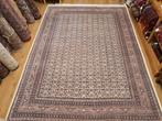 Vintage handgeknoopt oosters tapijt herati 370x250, Huis en Inrichting, Stoffering | Tapijten en Kleden, Info@SlatsAntiek.nl, Perzisch