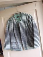 Gerry Weber mintgroen/antraciet gestreept jasje maat 42/44, Kleding | Dames, Jasjes, Kostuums en Pakken, Groen, Jasje, Maat 42/44 (L)