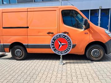 Grote Mercedes Logo 80cm dubbelzijdige reclame lamp 120cm beschikbaar voor biedingen