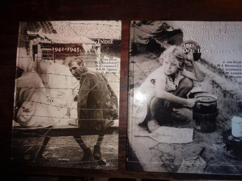J.van Dulm eva - Geïllustreerde Atlas van de Japanse kampen, Boeken, Oorlog en Militair, Zo goed als nieuw, Algemeen, Tweede Wereldoorlog