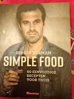 Simple Food Sergio Hermans, Ophalen of Verzenden, Zo goed als nieuw