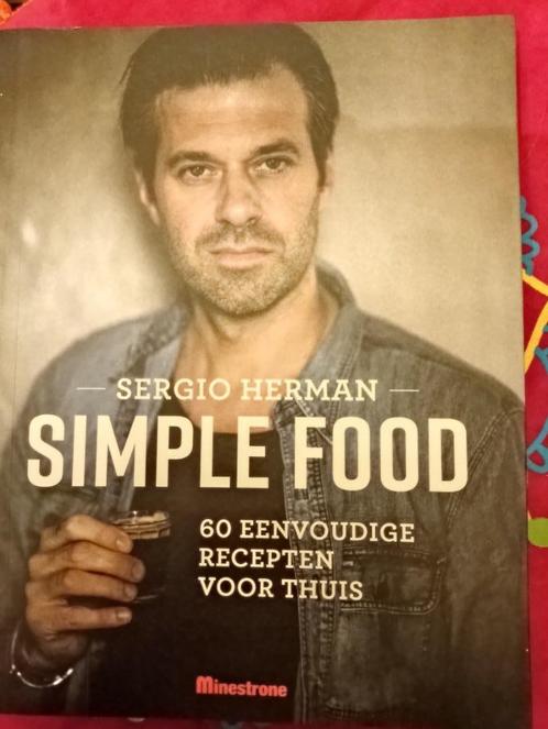 Simple Food Sergio Hermans, Boeken, Kookboeken, Zo goed als nieuw, Ophalen of Verzenden