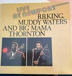 B.B. King, Muddy Waters & Mama Thornton, live at Newport, lp, Cd's en Dvd's, Vinyl | Jazz en Blues, Ophalen, 1960 tot 1980, Gebruikt