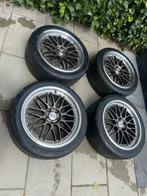 19 inch dotz velgen met goeie set semi slicks 5x114.3, Auto diversen, Ophalen of Verzenden, Zo goed als nieuw