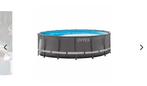 Intex Ultra XTR zwembad 4,88x1,22., Tuin en Terras, Gebruikt, Rond, 300 cm of meer, Ophalen