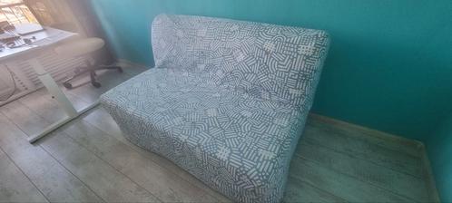 Leuke 2-zits slaapbank (Ikea), Huis en Inrichting, Slaapkamer | Slaapbanken, Zo goed als nieuw, 140 cm, 190 cm of minder, Tweepersoons