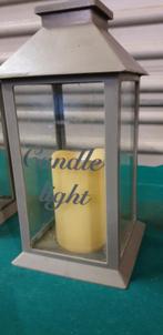 kandelaars met nep kaarsen, Ophalen of Verzenden, 'T Olde Gre-j, Info@toldegrej.nl, Endepoelstraat 20f Didam