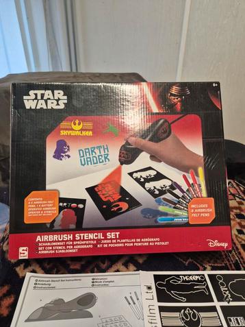 Star Wars Airbrush Stencil Set - Nieuwstaat! beschikbaar voor biedingen