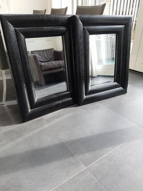 Decoratieve spiegel (2x), Huis en Inrichting, Woonaccessoires | Spiegels, Zo goed als nieuw, 50 tot 75 cm, Minder dan 100 cm, Ophalen