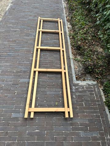 Ikea Ivar zijpaneel ( 2x   226 bij 50) met steunkruis beschikbaar voor biedingen