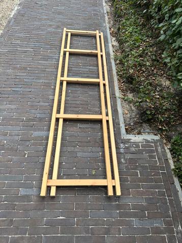 Ikea Ivar zijpaneel ( 2x   226 bij 50) met steunkruis - afbeelding 1