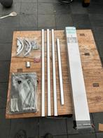 Sealskin Easy Roll Douchegordijnstang Aluminium Mat+ gordijn, Huis en Inrichting, Ophalen of Verzenden, Nieuw, Overige typen