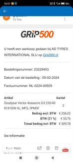 Goodyear Vector 4seasons G3 235/40 R18 95W XL, MFS, 3PMSF, Hobby en Vrije tijd, Ophalen of Verzenden, Nieuw