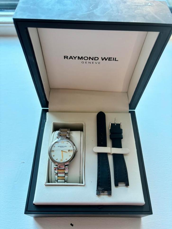 Raymond Weil Shine 1600-ST-00995, Sieraden, Tassen en Uiterlijk, Horloges | Dames, Zo goed als nieuw, Overige merken, Staal, Ophalen of Verzenden