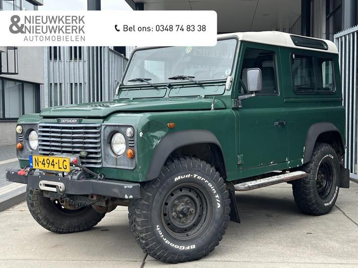 Land Rover Defender 2.5 TD5 90 SW G4 | 6 PERSOONS (bj 2003), Auto's, Land Rover, Bedrijf, Te koop, 4x4, Defender, Diesel, Euro 3