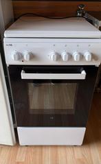 Wit gasfornuis-/electrische oven combinatie van Etna, Witgoed en Apparatuur, Fornuizen, Ophalen, 4 kookzones, Zo goed als nieuw