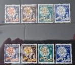NVPH 261-264 gestempeld (2x). Kinderzegels 1933., Verzenden, T/m 1940, Gestempeld
