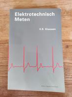 Elektrotechnisch Meten K.B. Klaassen, Ophalen of Verzenden, Zo goed als nieuw, HBO