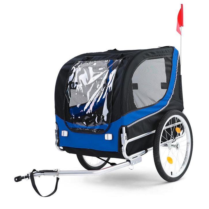 Hondenfietskar Fietskar Hond Opvouwbaar Blauw /Zwart Tot 40, Auto diversen, Tuning en Styling, Ophalen of Verzenden