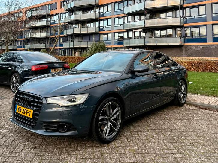 Audi A6 2.0 Tfsi 2012 Blauw 2x S-line N.a.p, Auto's, Audi, Particulier, A6, ABS, Achteruitrijcamera, Adaptieve lichten, Adaptive Cruise Control