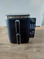 dubbele airfryer als nieuw, Ophalen of Verzenden, Zo goed als nieuw, Airfryer XXL, 1500 gram of meer