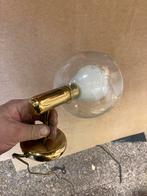 Vintage Herda mushroom lamp, Ophalen, Gebruikt, Glas