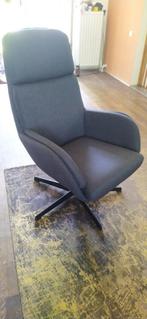 Fauteuil draai kiep, Huis en Inrichting, Fauteuils, Ophalen, Gebruikt, Metaal, 50 tot 75 cm