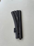 Marklin 24611 wissel links met aandrijving en decoder, Wisselstroom, Rails, Ophalen of Verzenden, Zo goed als nieuw