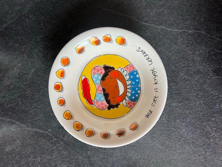 Blond Amsterdam Sinterklaas Piet Bakje, Huis en Inrichting, Keuken | Servies, Gebruikt, Kom(men), Blond Amsterdam, Aardewerk, Ophalen
