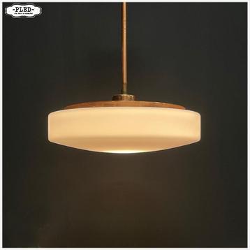 Vintage Space Age opaline pendellamp - 1972 -  midcentury beschikbaar voor biedingen