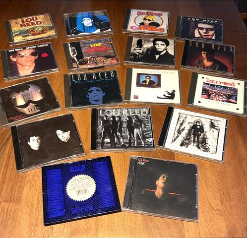 Prachtige collectie van 17 Lou Reed cd's., Cd's en Dvd's, Cd's | Rock, Zo goed als nieuw, Poprock, Verzenden