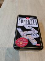Domino Set - Double 6 Color Dot in Blikken Doos, Hobby en Vrije tijd, Gezelschapsspellen | Bordspellen, Onbekend, Onbekend, Ophalen of Verzenden