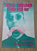 Jules Deelder - Deelder Draait Door Poster, Ophalen of Verzenden, A1 t/m A3, Overige onderwerpen, Rechthoekig Staand