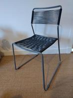 Ikea Melker Lisa Norinder vintage spaghetti draadstoel, Ophalen, Vintage design, Zwart, Zo goed als nieuw