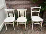 Gratis vintage stoelen, Huis en Inrichting, Ophalen, Gebruikt, Drie, Wit