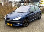 Peugeot 206 1.4 X-line Airco Elektrische Ramen 5d Nieuwe Apk, Auto's, Peugeot, Voorwielaandrijving, Stof, 4 cilinders, Blauw