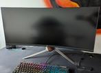 ASUS ROG Swift PG349Q Titanium Ultrawide, Zo goed als nieuw, DisplayPort, Quad HD (2K), Ultrawide