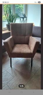 Hoge stoel/fauteuil. Weinig gebruikt., Huis en Inrichting, Fauteuils, Ophalen, Zo goed als nieuw, Stof