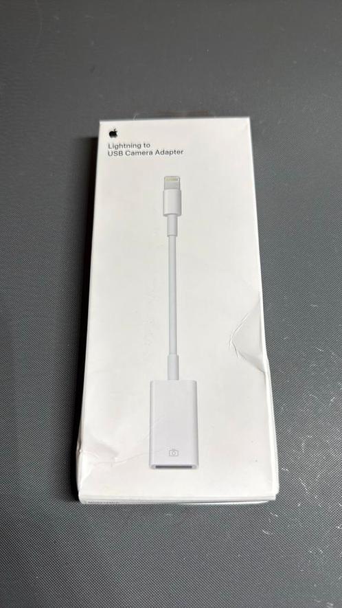 Apple MD821ZM/A Lightning to USB Camera Adapter, Computers en Software, Netwerk switches, Nieuw, Ophalen of Verzenden