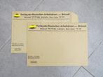 DAF België Front Arbeid Fabriek Berlijn Staal Omslag Brief, Verzenden, Landmacht, Overige gebieden, Overige typen