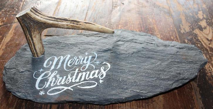 Tapas leisteen "Merry Christmas", Cd's en Dvd's, Cd's | Kerst en Sinterklaas, Zo goed als nieuw, Kerst, Ophalen of Verzenden